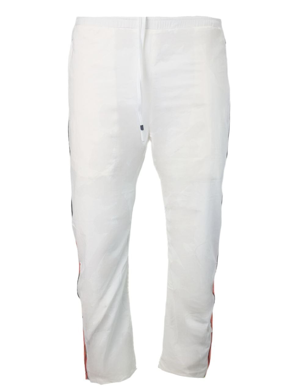 BRANDBLACK Men's Long Lace Up Activewear Pants, White, Large - Walmart.com