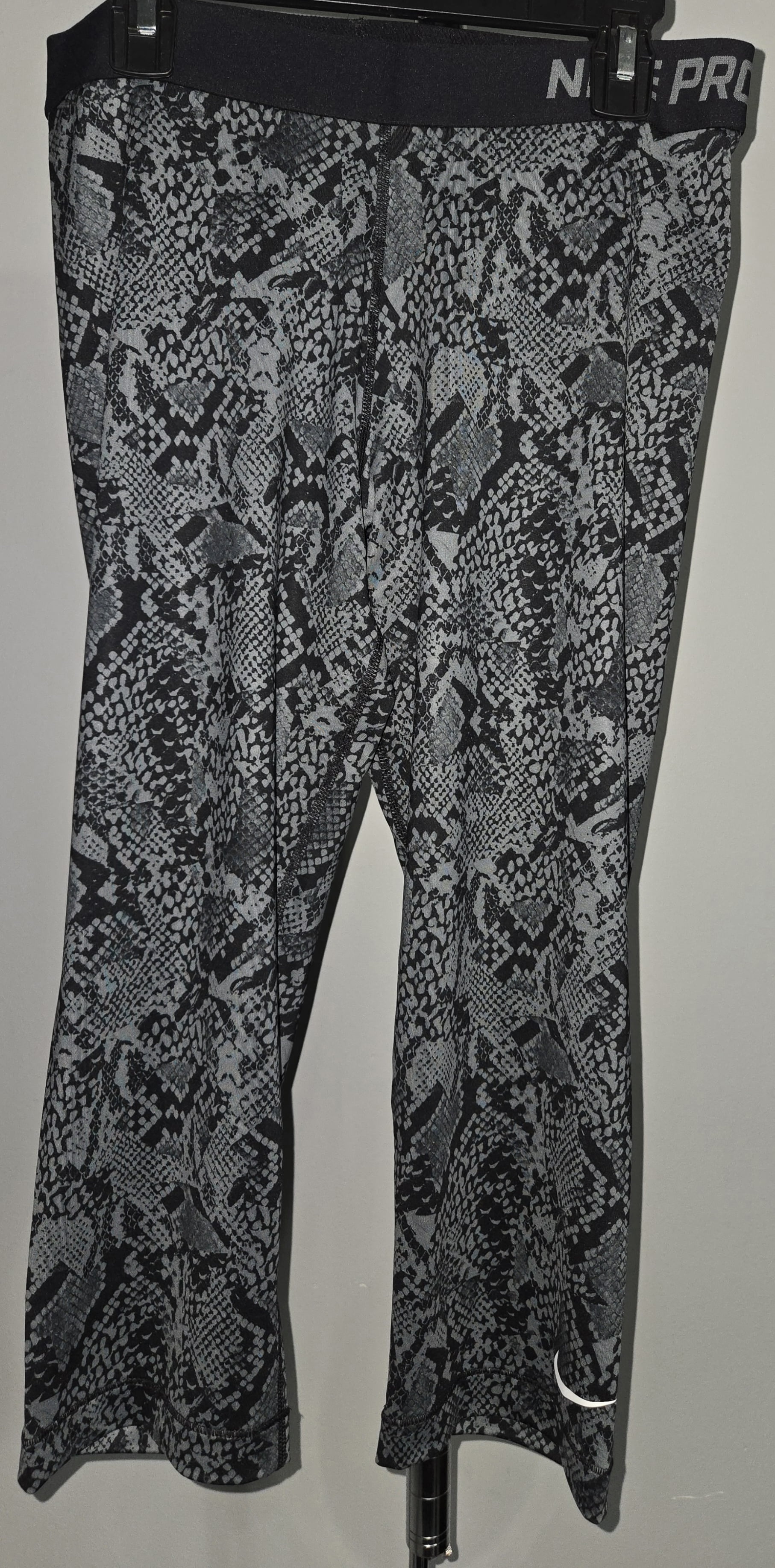 snake print nike pros