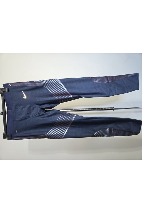 BRANDED ATHLETIC TIGHT SIZE XL NAVY BLUE NIKE RUNNING 717750-411 COUNTRY CAMBODIA