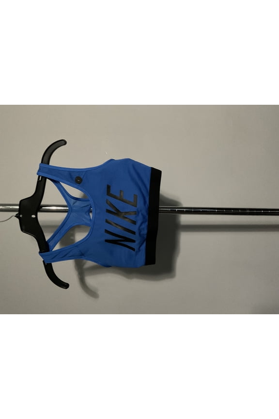 BRANDED BLUE LARGE WOMENS SPORTS BRA NIKE CI2378-403