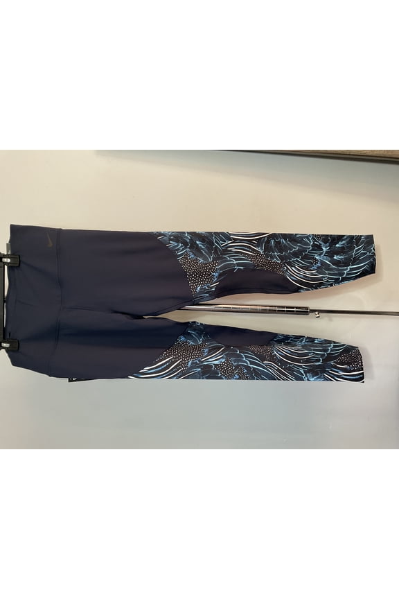 BRANDED BLUE XL WOMENS ATHLETIC TIGHTS NIKE 933453-0451