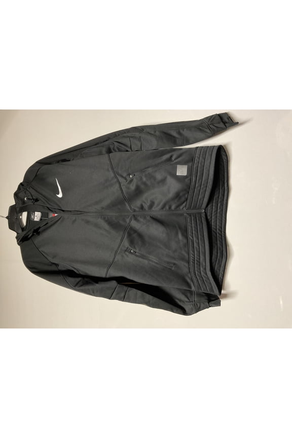 BRANDED JACKET BLACK NIKE BASKETBALL THERMAL SIZE L 851962-010