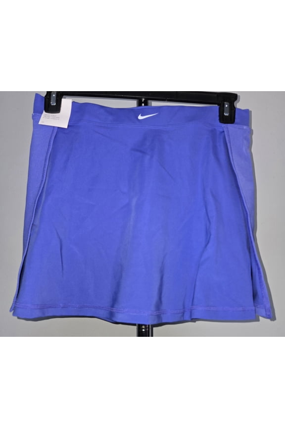 BRANDED WOMENS SIZE L BLUE PURPLE TENNIS SKORT NIKE FB5685-413