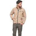 thumbnail image 1 of BRANDIT INDIVIDUAL WEAR Adult Male Fleece Full Zip Jacket, Color: Camel, Size: L, 1 of 7