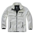 thumbnail image 1 of BRANDIT INDIVIDUAL WEAR Adult Male Fleece Full Zip Jacket, Color: White, Size: XXL, 1 of 3