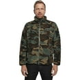 thumbnail image 1 of BRANDIT INDIVIDUAL WEAR Adult Male Fleece Full Zip Jacket, Color: Woodland, Size: XXL, 1 of 7