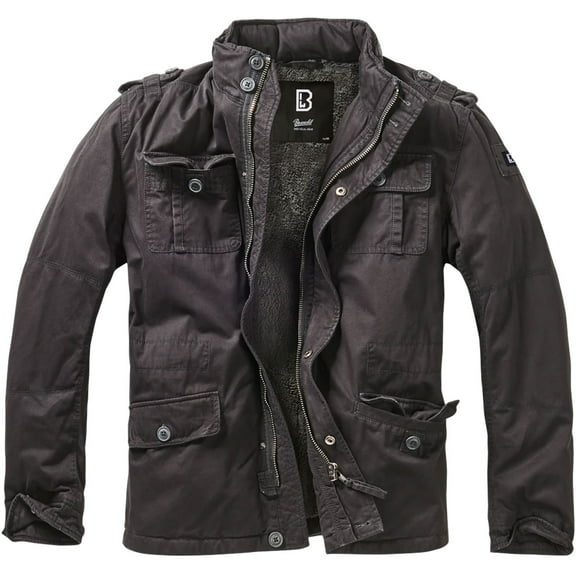 BRANDIT INDIVIDUAL WEAR Adult Male Jacket, Color: Black, Size: L (9390-11002-L)