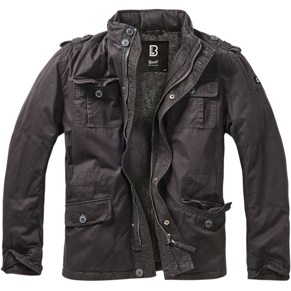 BRANDIT INDIVIDUAL WEAR Adult Male Jacket, Color: Black, Size: M (9390-11002-M)