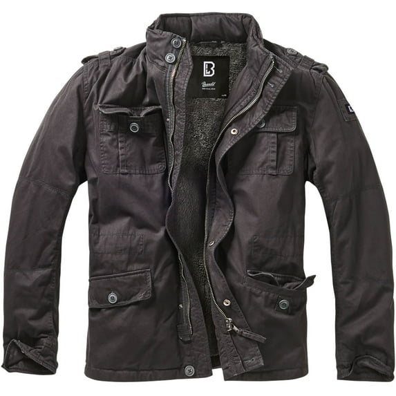 BRANDIT INDIVIDUAL WEAR Adult Male Jacket, Color: Black, Size: XXL (9390-11002-XXL)