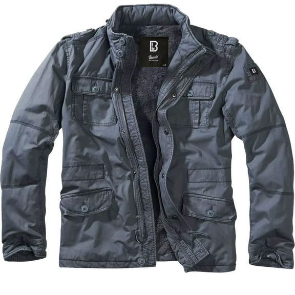BRANDIT INDIVIDUAL WEAR Adult Male Jacket, Color: Indigo, Size: L (9390-14088-L)