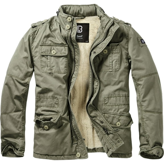 BRANDIT INDIVIDUAL WEAR Adult Male Jacket, Color: Olive, Size: 5XL (9390-15001-5XL)