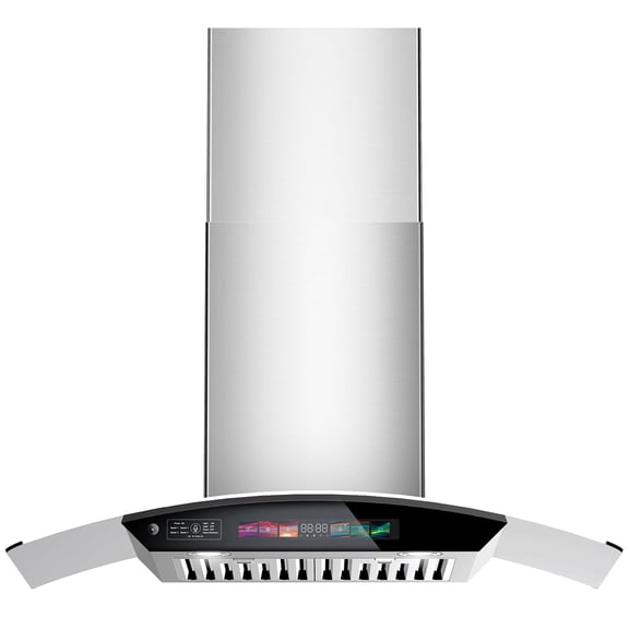 BRANO 30 in Wall Mount Range Hood, 900 CFM, Voice Gesture Control
