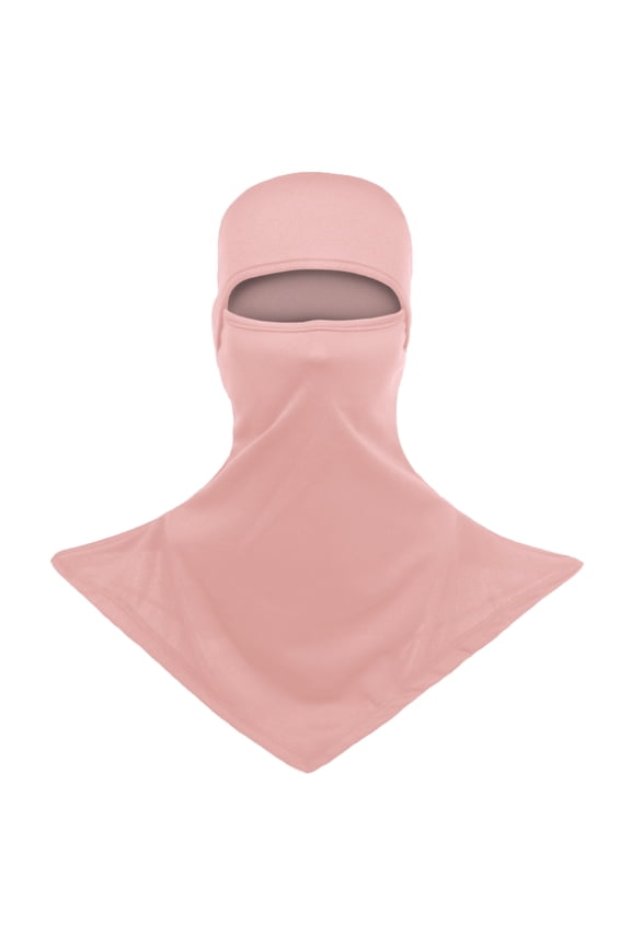 Men's Breathable Cycling Face Mask Hat - Helmet Liner Headgear for Outdoor Sports, Balaclava for Running Hiking Lightweight,Pink