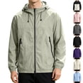 thumbnail image 1 of BRANROY Men's Sun Hoodie UPF 50 - Lightweight Hooded Skin Shirt with UV Protection, Breathable Fabric for Hiking, Camping, Casual Wear, and Outdoor Sports,Pink 3XL, 1 of 9