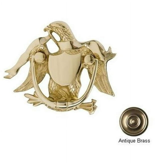 BRASS Accents A04-K2000-619 Eagle Door Knocker 5-.87 in. Satin Nickel