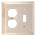 thumbnail image 1 of BRASS Accents M02-S2540-605 Classic Steps Switch & Outlet Double Combo Polished Brass Switchplates, 1 of 1