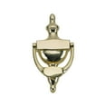 thumbnail image 1 of BRASS Accents A07-K5520-605 Traditional Door Knocker 8 in. Polished Brass, 1 of 2