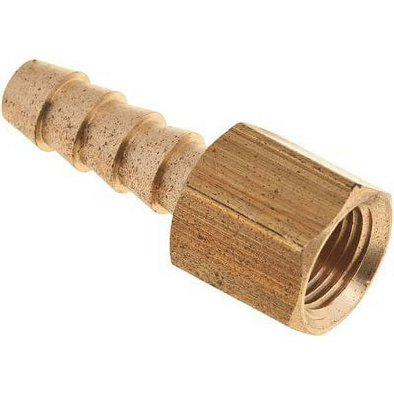 BRASS HOSE BARB ADAPTER, 1/4 IN. X 1/4 IN. FIP per 33 Each