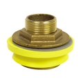 thumbnail image 1 of BRASS URINAL SPUD COMPLETE 1" X 3/4" #4 per 8 Each, 1 of 1