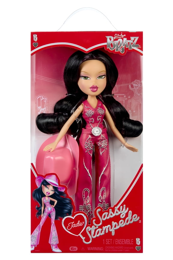 Sassy Stampede Jade Fashion Doll with Accessories: Western, Cowgirl Style Clothes & Accessory Pieces