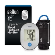 Braun ExactFit 1E Upper Arm Blood Pressure Monitors for Home Use, FSA & HSA Eligible, Black, BUA4000BUS