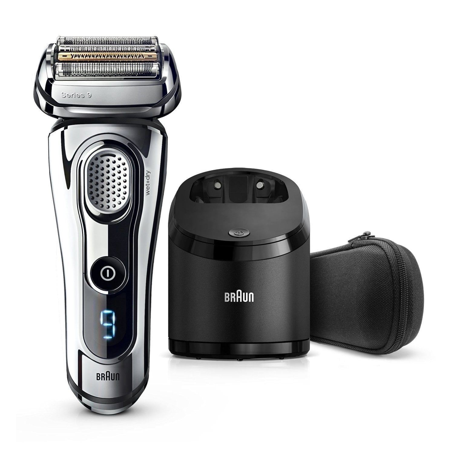 BRAUN Series 9 9295cc Wet & Dry Men's Electric Shaver, 2x Opti