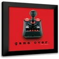 thumbnail image 1 of BRAUN Studio 12x12 Black Modern Framed Museum Art Print Titled - Game over, 1 of 5