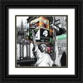 thumbnail image 1 of BRAUN Studio 12x12 Black Ornate Wood Framed with Double Matting Museum Art Print Titled - New York Theater, 1 of 4