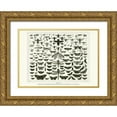 thumbnail image 1 of BRAUN Studio 18x14 Gold Ornate Wood Framed with Double Matting Museum Art Print Titled - Planche Papillons 1, 1 of 4