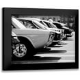 thumbnail image 1 of BRAUN Studio 24x19 Black Modern Framed Museum Art Print Titled - Vintage cars, 1 of 5