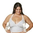 thumbnail image 1 of BRAVADO! DESIGNS 2-in-1 Pumping & Nursing Bra Hands Free for Maternity & Breastfeeding, Dove Heather, Large Plus, 1 of 6