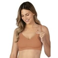 thumbnail image 1 of BRAVADO! DESIGNS Maternity & Nursing Bra Seamless Double Layer, Wirefree, Adjustable for Breastfeeding | Cinnamon | M, 1 of 4