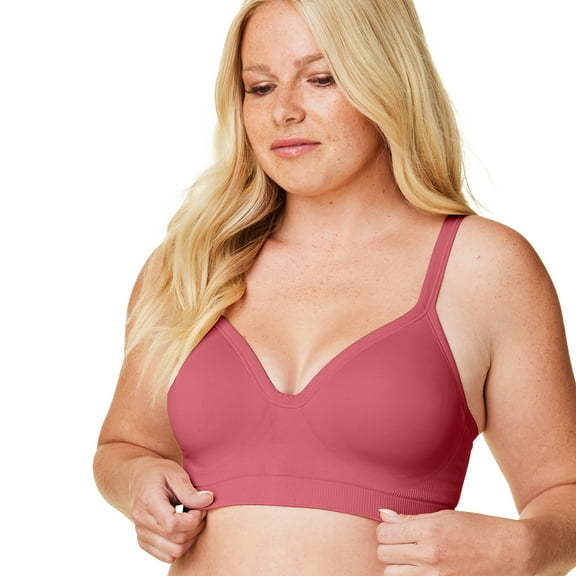 BRAVADO! DESIGNS Muse Seamless and Wireless Everyday Bra | Lipstick | S