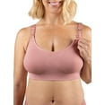 thumbnail image 1 of BRAVADO! DESIGNS Nursing Bra Maternity Bra & Pumping Bra, Breastfeeding, Beaucoup Seamless Adjustable Bra S-XXL | Rose Clay | L, 1 of 7