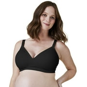 BRAVADO DESIGNS BRAVADO! DESIGNS Plunge Wireless Maternity & Nursing Bra | Black | M