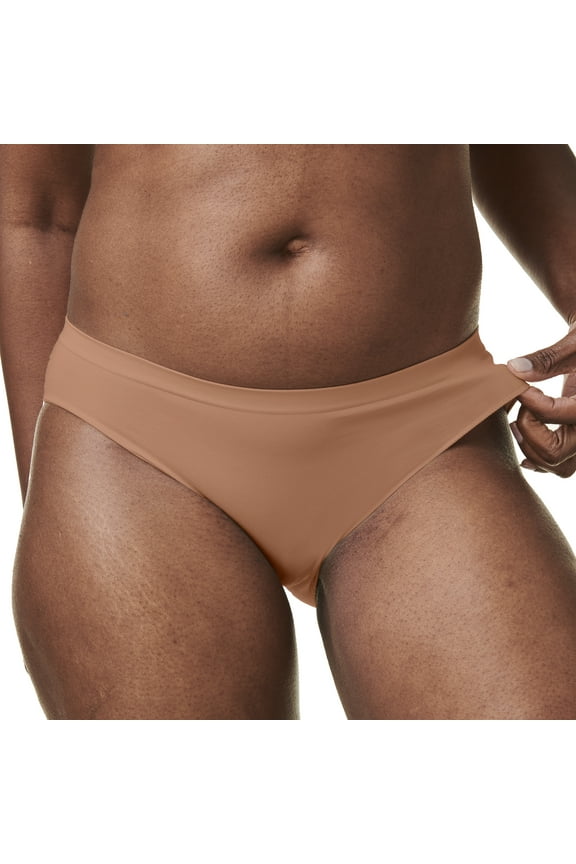 BRAVADO! DESIGNS Sustainable Panty | Mid-Rise | Seamless | Cinnamon | M/L