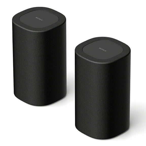 Sony BRAVIA Theater Rear 8 Wireless Surround Speakers for Select Sony Soundbars, Pair, Black