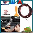 BRAWN- 5M Car Interior Decor Red Point Edge Gap Door Panel Accessories ...