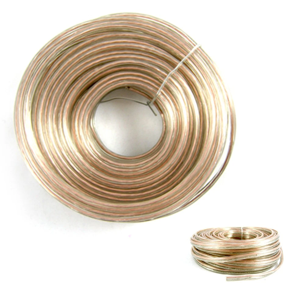 BRAWN- 80 Ft Feet 18 Ga Gauge Speaker Wire Amplifier Audio Cable Car Home High Quality