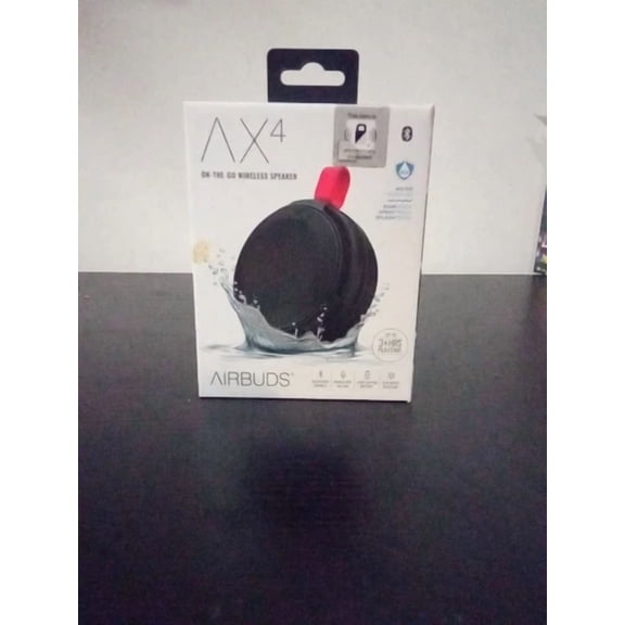 BRAWN- Ax4 On-The-Go Wireless Speaker Bluetooth Hands-Free Calling Water Resistant