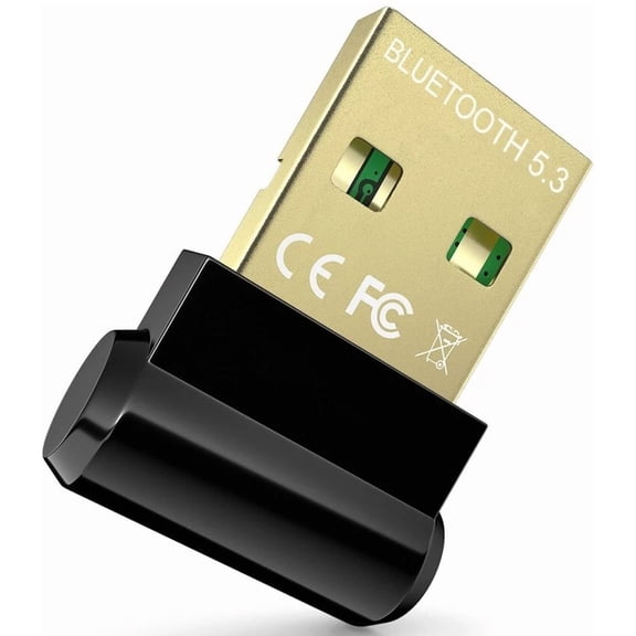 BRAWN- Bluetooth Adapter For Desktop Pc, Plug & Play Usb Mini 5.3 Bluetooth Edr Dongle