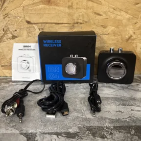 BRAWN- Br04 Wireless Receiver, Aux 3.5Mm Audio Adapter Old Speakers/Vintage Stereo/3D