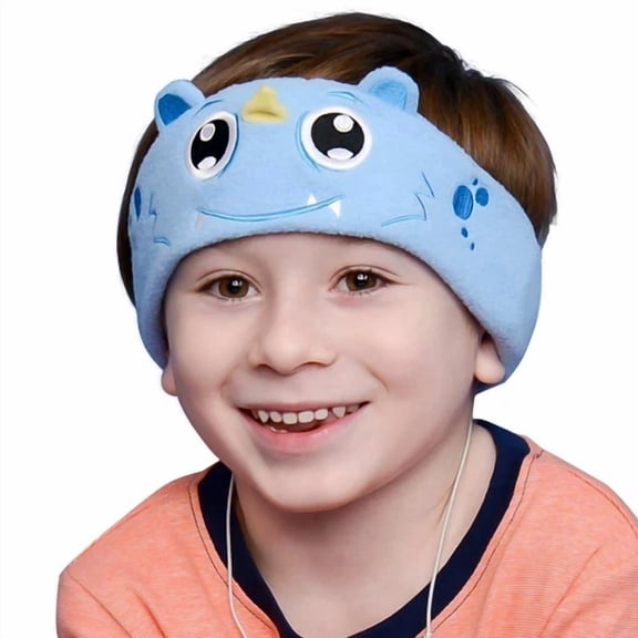 BRAWN- G-Cord Headband Headphones For Kids (Monster Design)