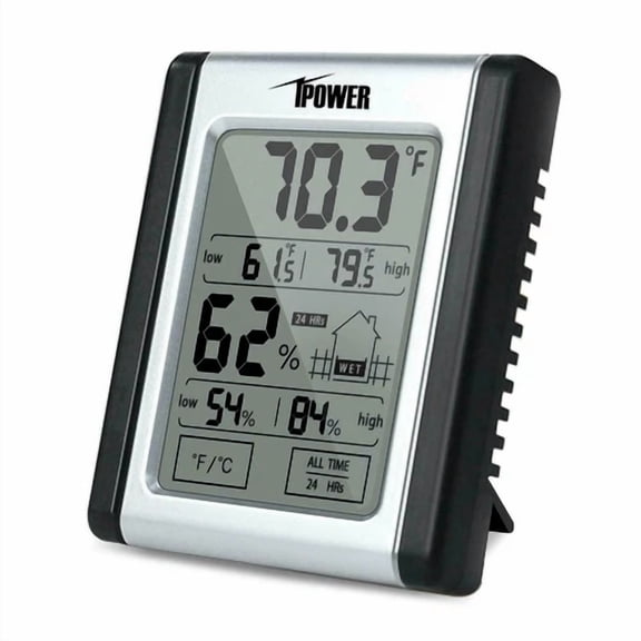 BRAWN- Ipower Digital Hygrometer Indoor Thermometer Humidity Temperature Monitor Gauge