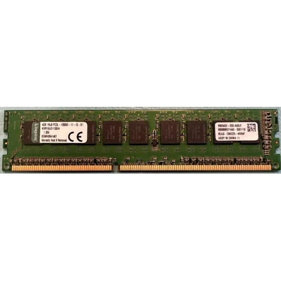 BRAWN- Kingston Kvr16Le11S8/4 4Gb Ddr3-1600Mhz Pc3-12800 Udimm Memory Module