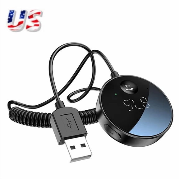 BRAWN- Plug&Play Usb Bluetooth Wireless Car Fm Transmitter Aux Stereo Audio Receiver A