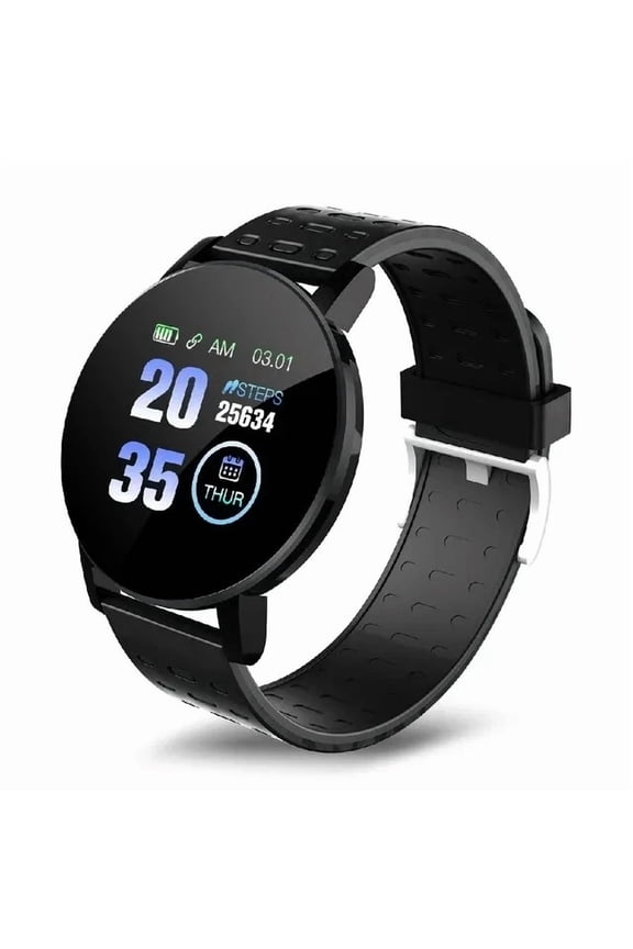 - Round Smartwatch Sport Wristbands Fitness Tracker Sleep Monitor Screen Smart