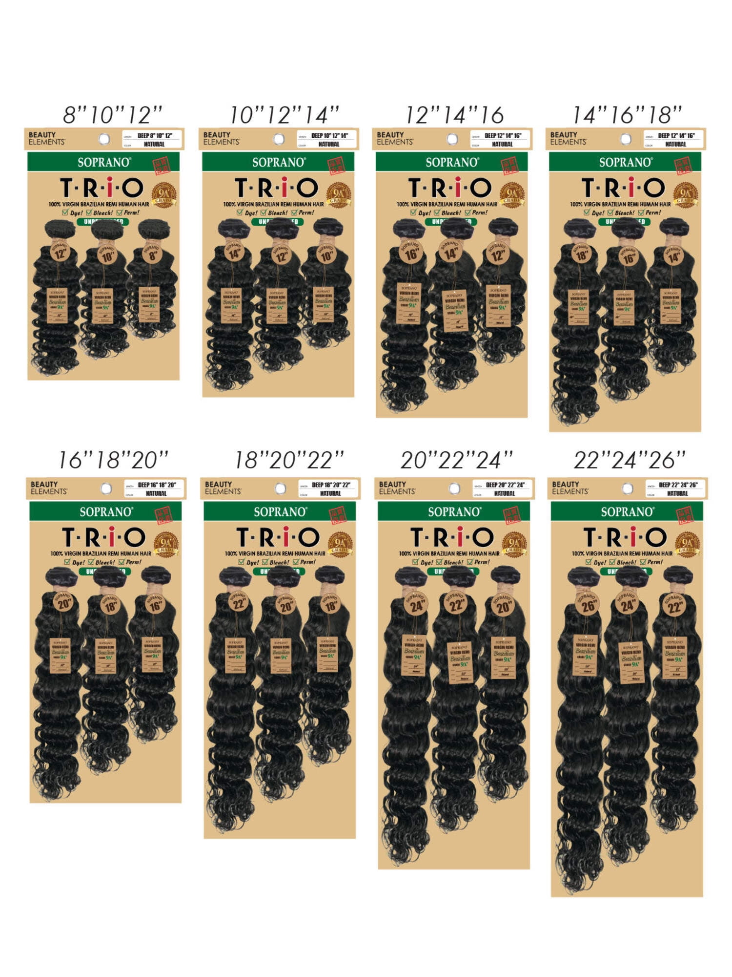 BRAZILIAN REMI BUNDLE 100 Human Hair "3 Bundles Deal"