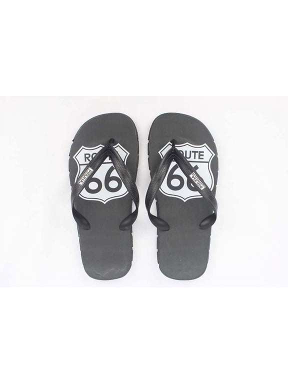 BRAZILIAN SOFT FLIP-FLOPS PATTERN SIGNAL ROUTE 66