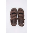 thumbnail image 1 of BRAZILIAN UNISEX LEATHER SANDALS BROWN, 1 of 1